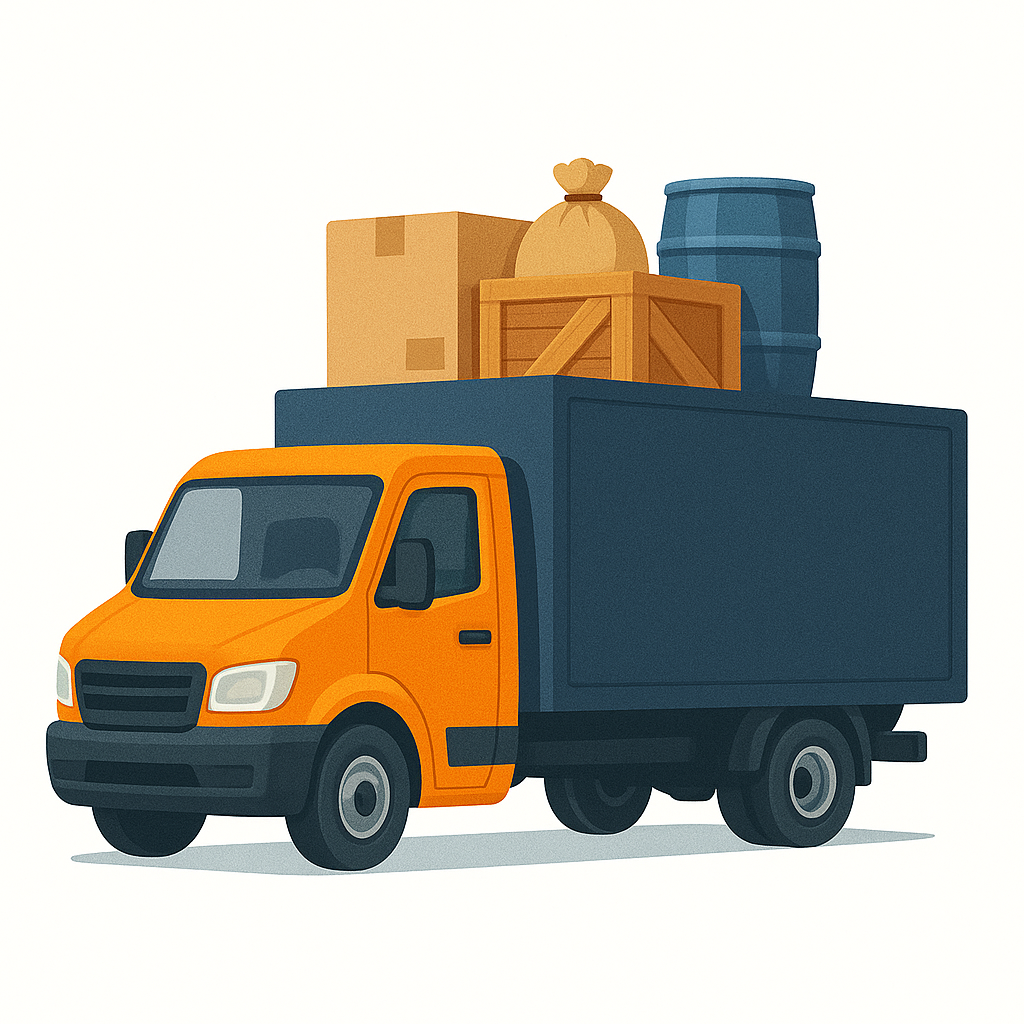 Traslado de todo tipo de mercancía